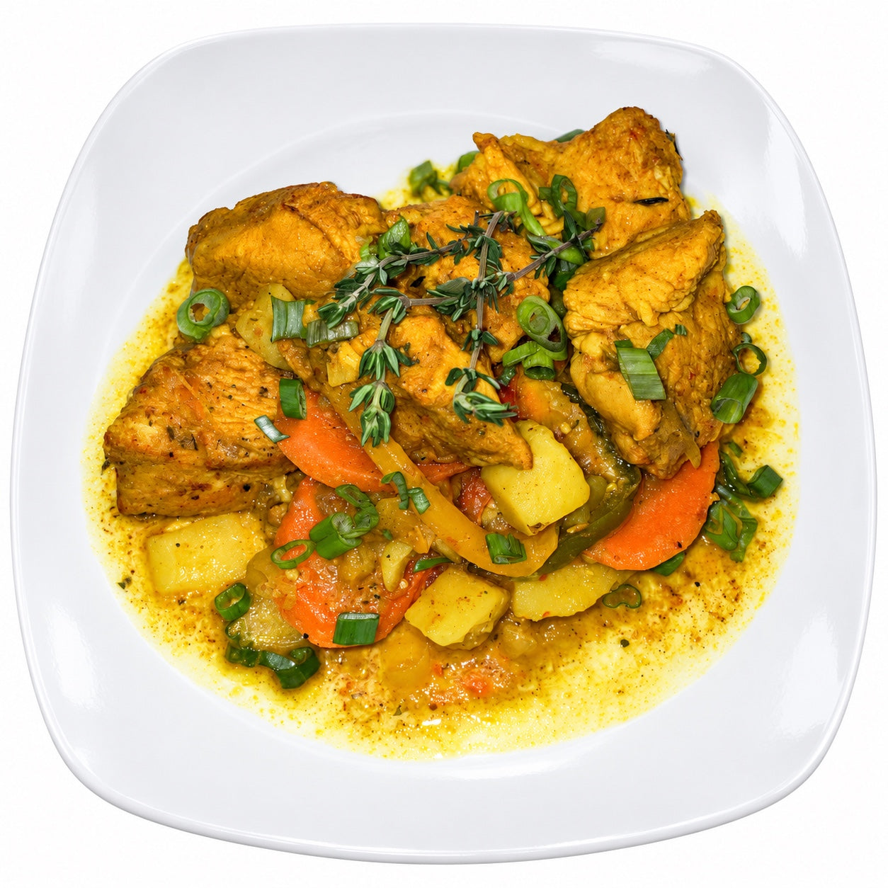 Dre’s Island Flava Boneless Curry Chicken