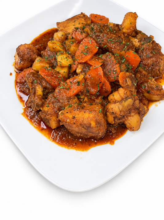 Dre’s Island Flava Brown Stew Chicken