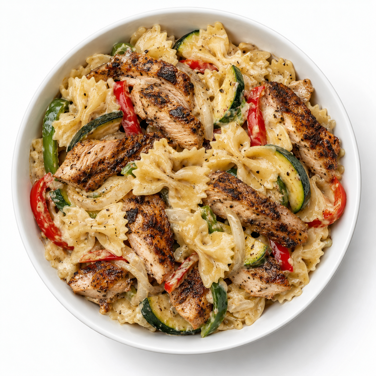 Dre’s Island Flava Jerk Chicken Pasta