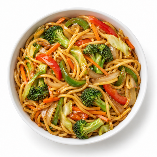 Dre’s Island Flava Stir-Fry Vegetable Noodles