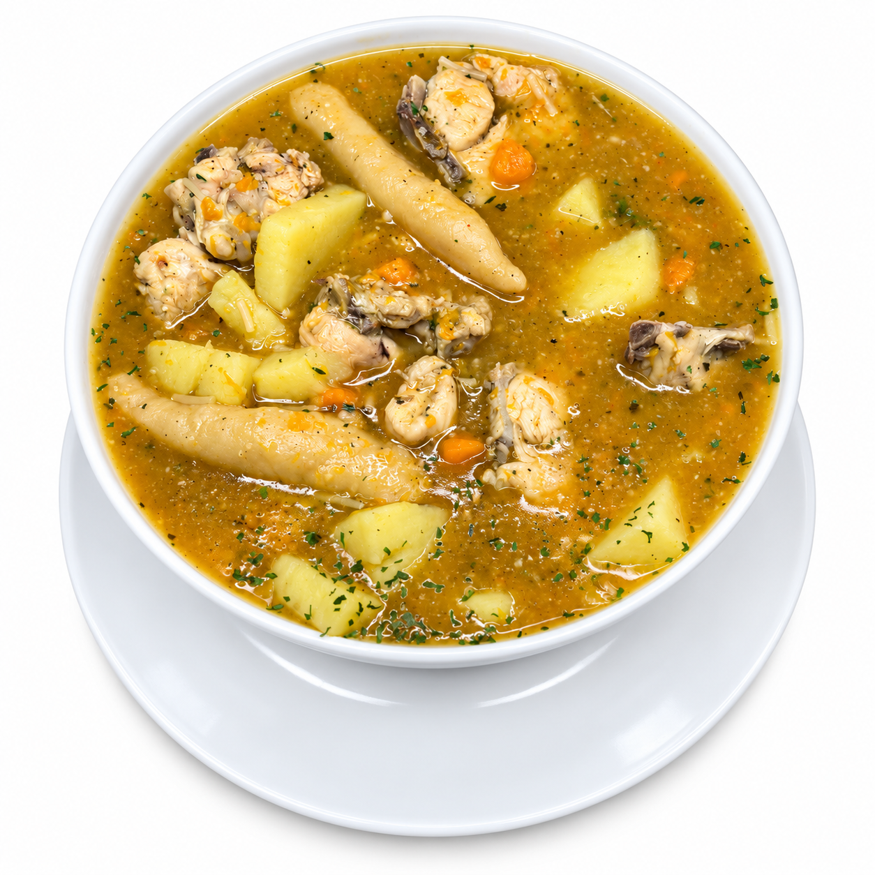 Traditional Island Chicken Soup