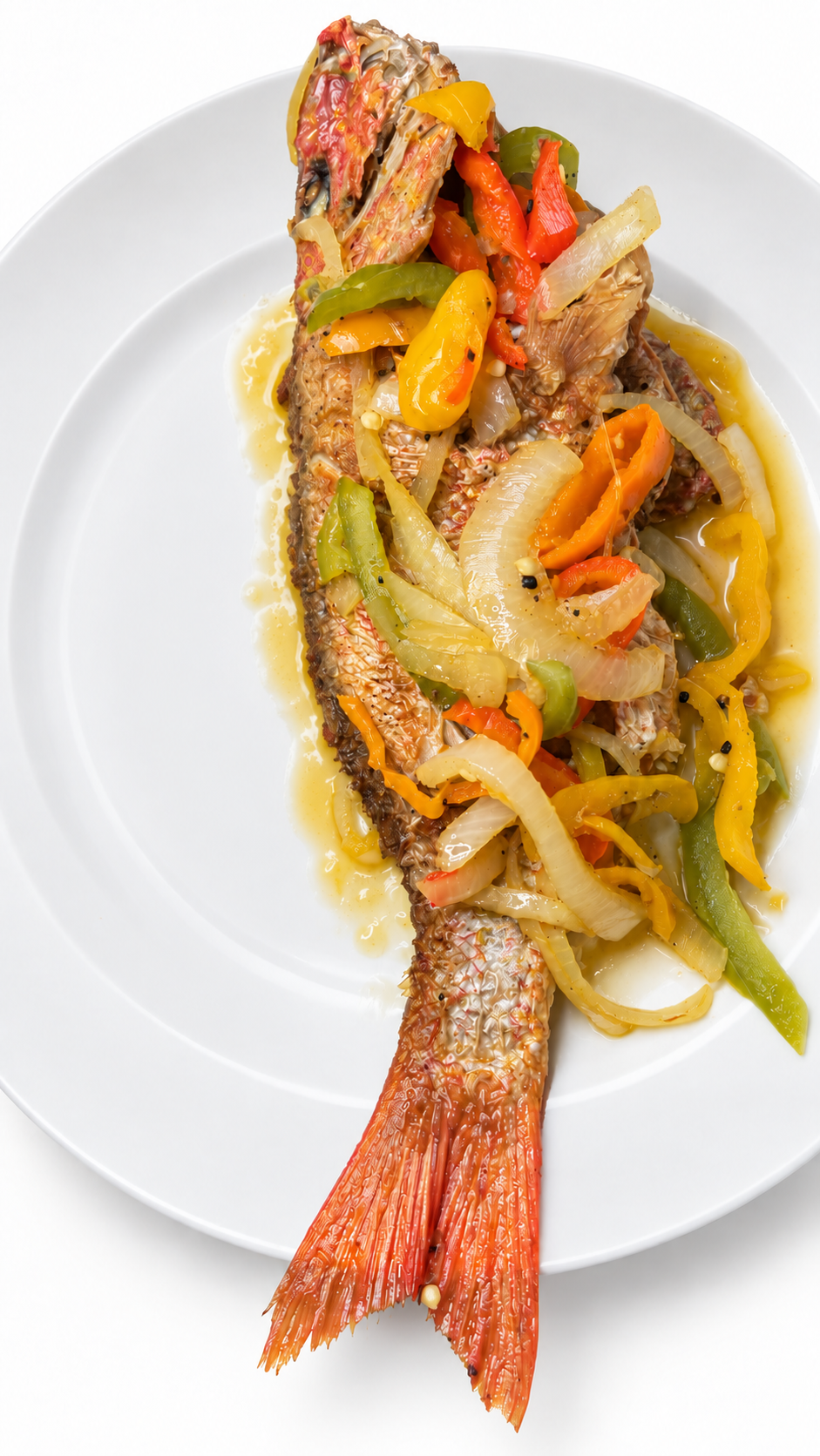 Whole Escovitch Snapper